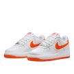 NIKE AIR FORCE 1 "WHITE SAFETY ORANGE"  (GS)