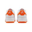 NIKE AIR FORCE 1 "WHITE SAFETY ORANGE"  (GS)