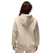 JORDAN BROOKLYN FLEECE WOMEN'S PULLOVER HOODIE (BEIGE)