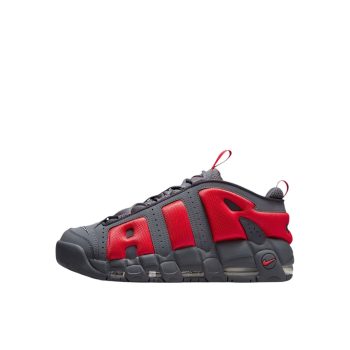   NIKE AIR MORE UPTEMPO LOW "DARK GREY LIGHT CRIMSON" 