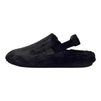 Nike Calm SE Mule Triple Black Fur