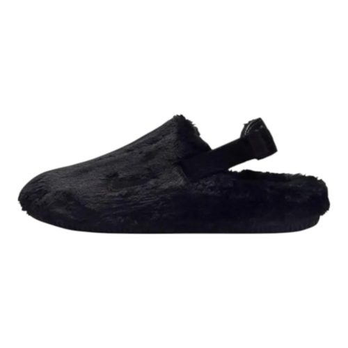 Nike Calm SE Mule Triple Black Fur