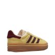 Adidas Gazelle Bold Almost Yellow Maroon
