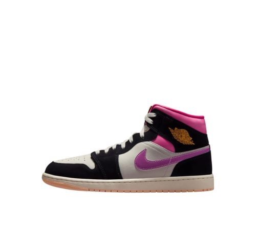 Air Jordan 1 Mid SE World Tour Black Pinksicle