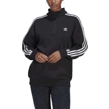 ADIDAS ADICOLOR TREFOIL 1/4 ZIP SWEARTSHIRT WMNS