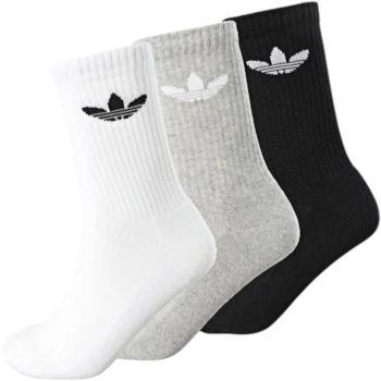 Adidas Originals Trefoil Cushion Crew 3 PACK zokni