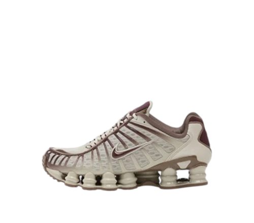  Nike Shox TL Light Bone Burgundy Crush