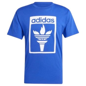 ADIDAS TREFOIL TORCH T-SHIRT "BLUE"