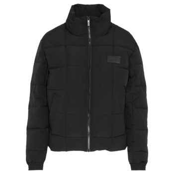KARL KANI SMALL SIGNATURE QUILTED PUFFER DZSEKI 