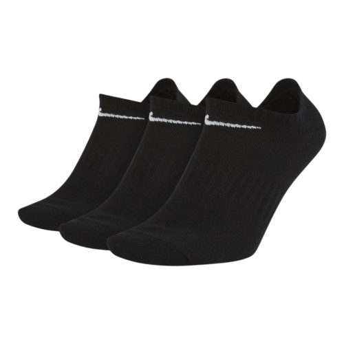 Nike Everyday Lightweight No-Show Socks 3 Pack Black
