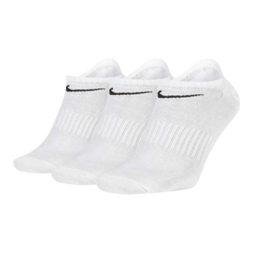 Nike Everyday Lightweight No-Show Socks 3 Pack White